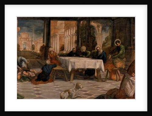Christ Washing the Disciples' Feet by Jacopo Robusti Tintoretto