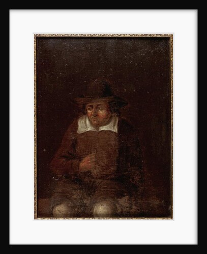 Seated Man by School European