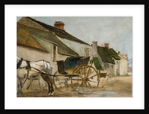 Pony and Cart by Joseph Crawhall