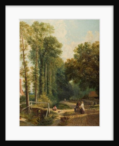 Country Lane, 1863 by George V. Smith