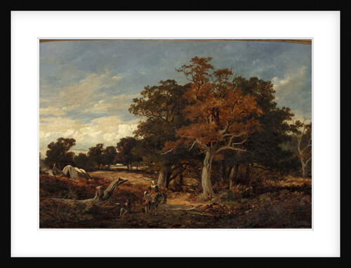 Landscape with Gipsy Encampment by School English