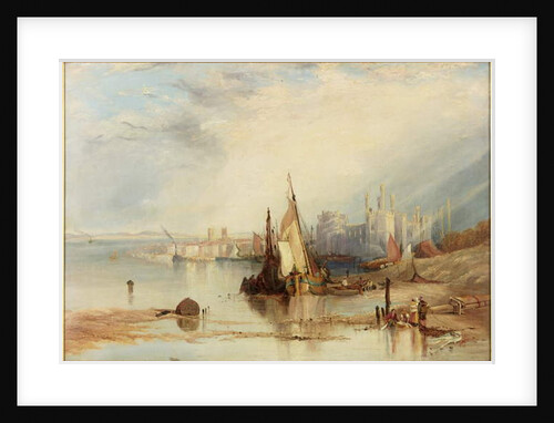 Caernarvon Castle by English School