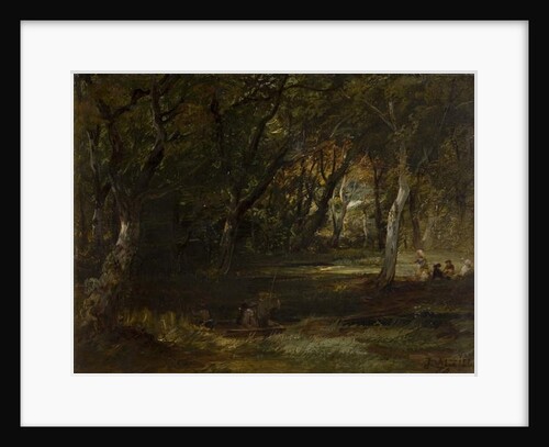 Figures in Woodland) by James B. Dalziel