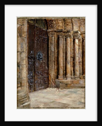 Sketch for 'Seeking Sanctuary' by Ralph Hedley