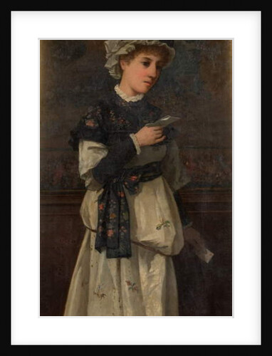 Girl with a Letter by Lionel J. Cowen
