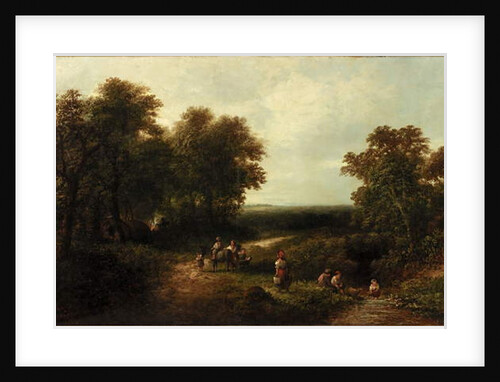 Landscape with Figures by George Cole
