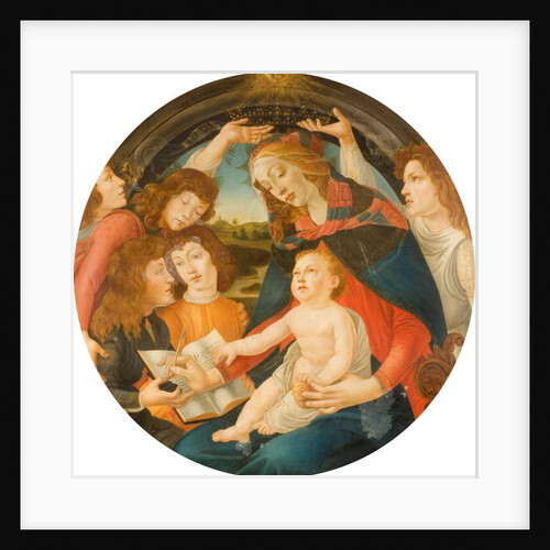 Madonna of the Magnificat by Sandro (after) Botticelli