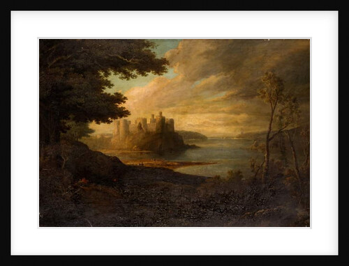 Conway Castle by Thomas Miles Richardson