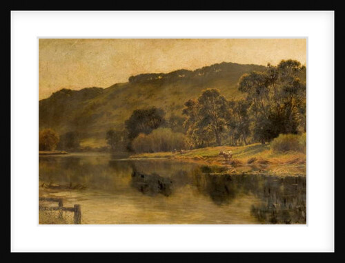 River Landscape by Richard William Halfnight