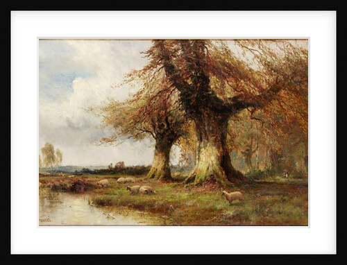 Sentinels of the Forest by Alfred de Breanski