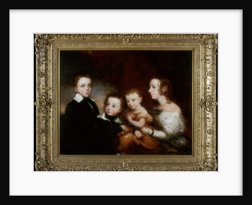 A Group of Children, c.1850 by Christina Robertson