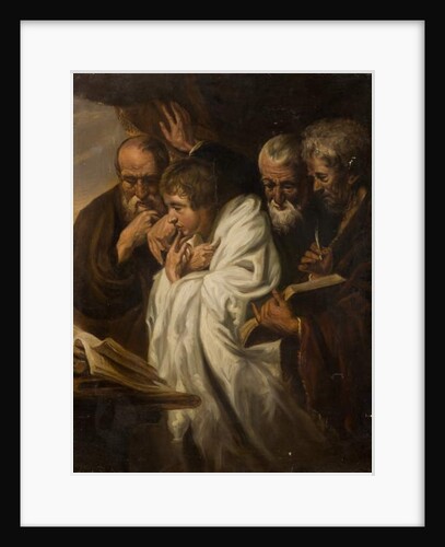 Christ in the Temple by School English