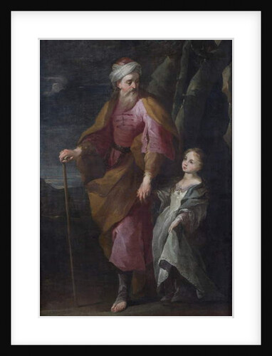 St Joachim and the Virgin Mary by School English