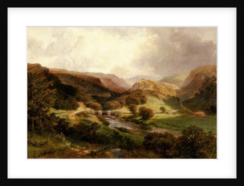 Pont-y-Pant and the Lledr Valley, North Wales by James Peel