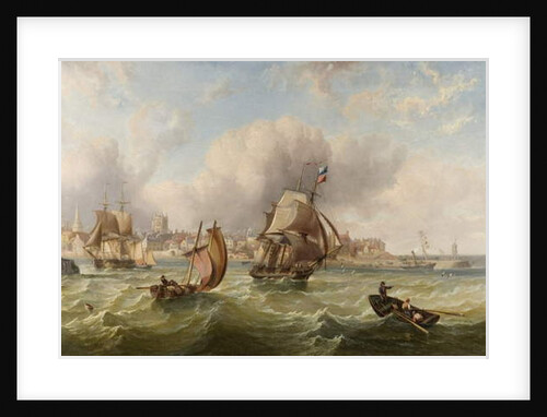 Shipping at the Mouth of Hartlepool Harbour by School English