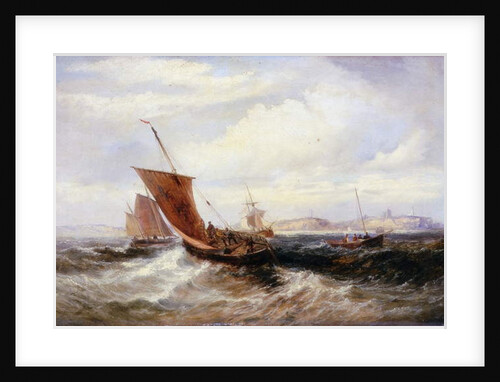 Tynemouth Bar by Samuel Calvert