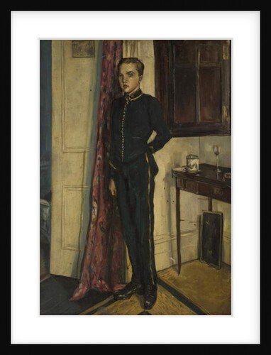 Youth in Soldier's Uniform by School English