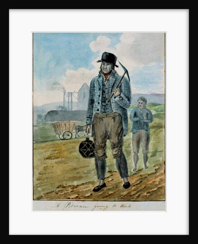 A Pitman Going to Work by English School