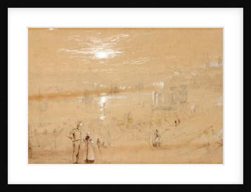 Newcastle from St Anne's by Thomas Miles Richardson