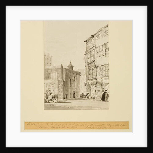 St Thomas a Beckett's Chapel by Thomas Miles Richardson