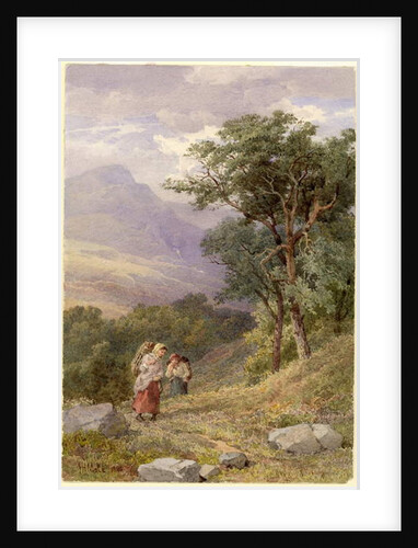 Near Tarbet, Loch Fyne, 1885 by John Henry Mole