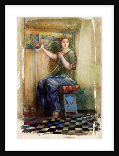 At the Loom by Richard George Hatton