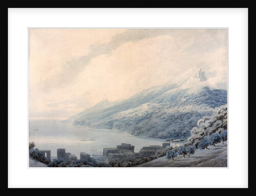 The Gulf of Salerno - Raito from Vietri by John Robert Cozens