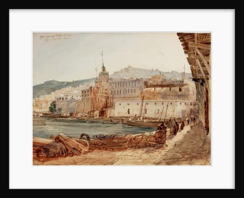 Algiers from the Port, 1833 by William Wyld