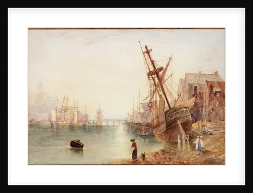 The Tyne 1828 by John Wilson Carmichael