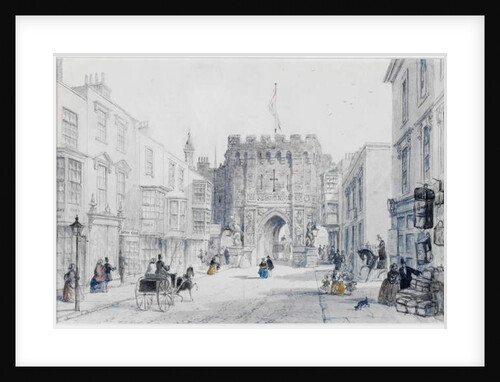 The Bar Gate, Southampton by Thomas Shotter Boys