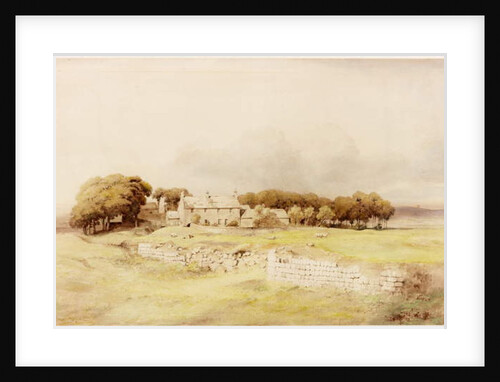 Birdoswald Farmhouse by Henry Burdon Richardson