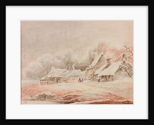 Winter Scene by Thomas Miles Richardson