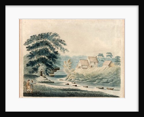 Reynoldson's Mill, Jesmond Dene, 1809 by J. Littlefear