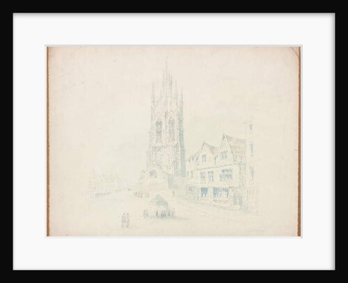 St Nicholas' Cathedral from the Lord Collingwood's House by Samuel Bilston