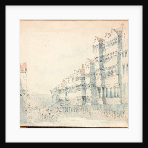 Street Scene, 1843 by Samuel Bilston