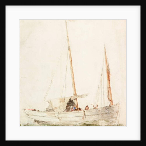 Sailing Boat by Charles Napier Hemy