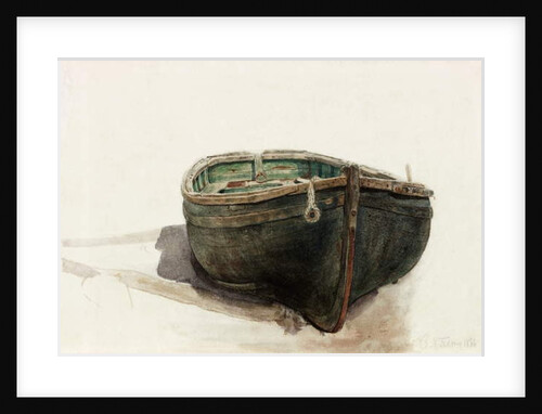 Study of a Dinghy by Charles Napier Hemy