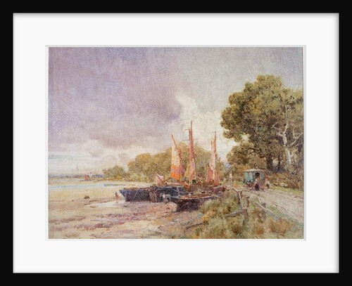 The Thames at Barnes by Oswald Garside