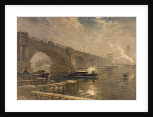 Waterloo Bridge by Edwin Ellis