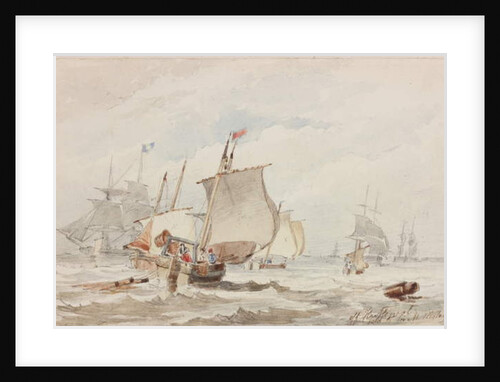 Off Hartlepool by John Wilson Carmichael