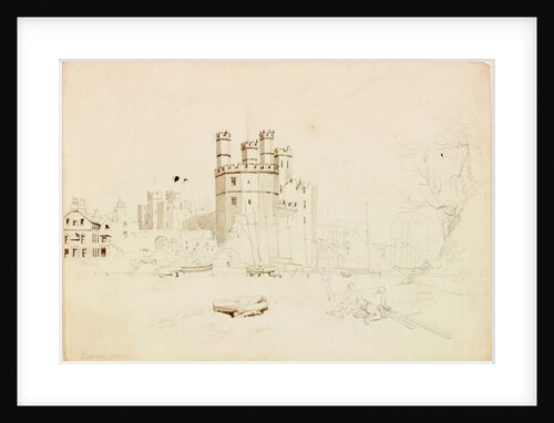 Caernarvon Castle by John Wilson Carmichael