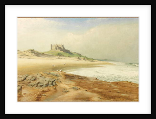 Bamburgh Castle by Henry Burdon Richardson