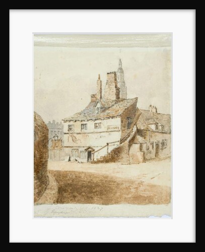 Cowgate, 1829 by English School