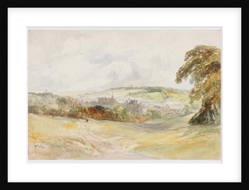 Alnwick Castle by William Callow