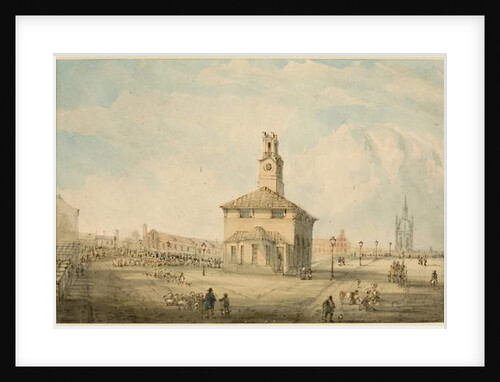 The Cattle Market, Newcastle upon Tyne by English School