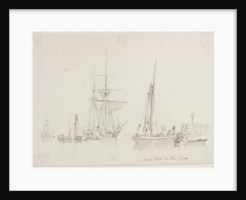 Coal Keel on the Tyne by John Wilson Carmichael