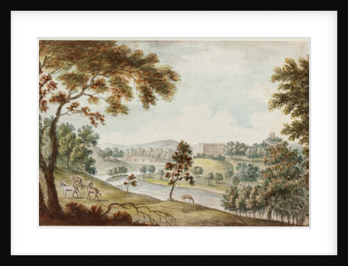 General Lamblan's at Harraton near Chester-le-Street by William Beilby