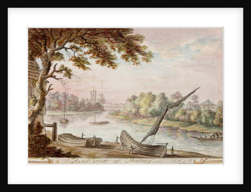 Distant View of Putney by William Beilby