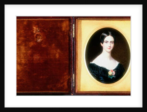 Portrait of Elizabeth Ann Benson in 1841 by Harriet Mackreth