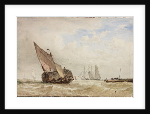 The Hayboat by William Clarkson Stanfield